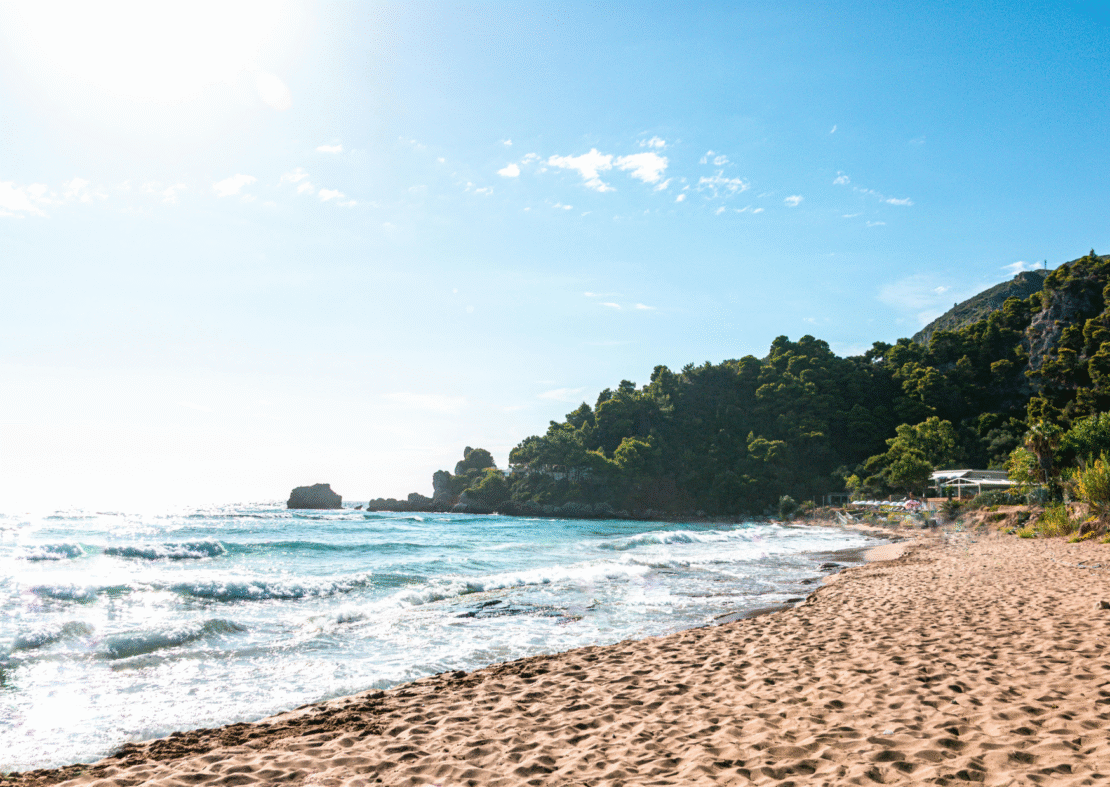 White Bay Beach in the british virgin islands 
