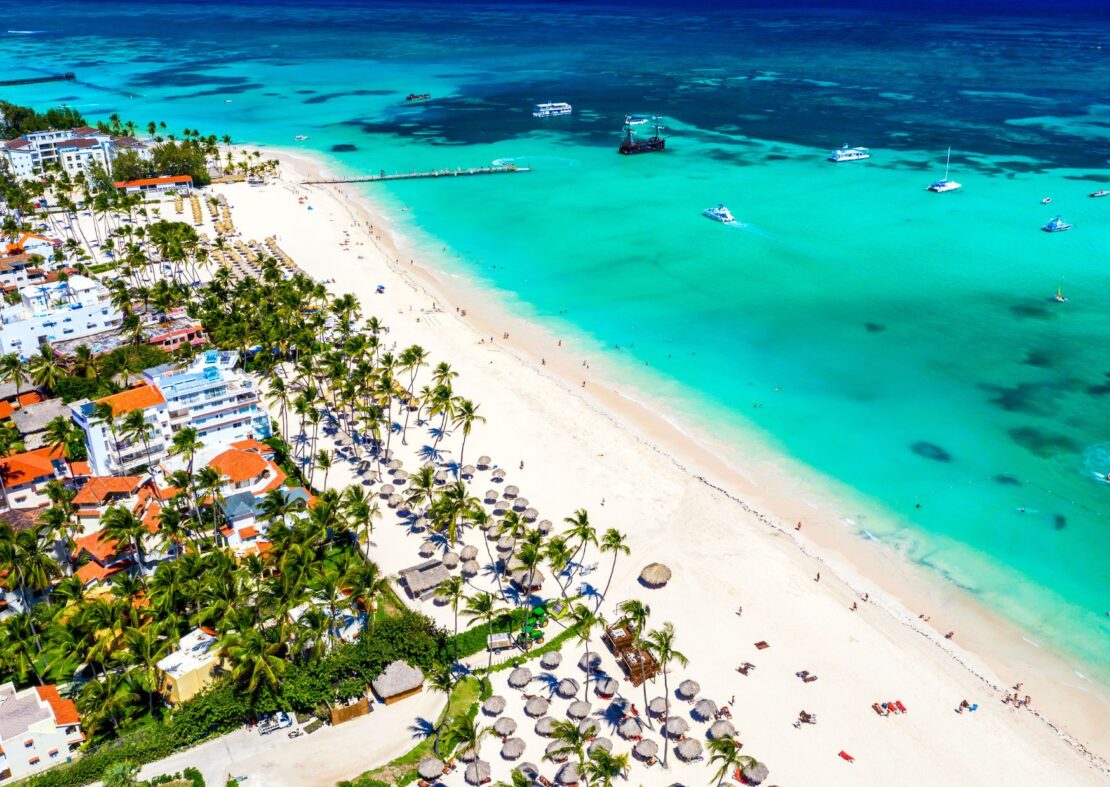 Bávaro Beach in the Dominican republic