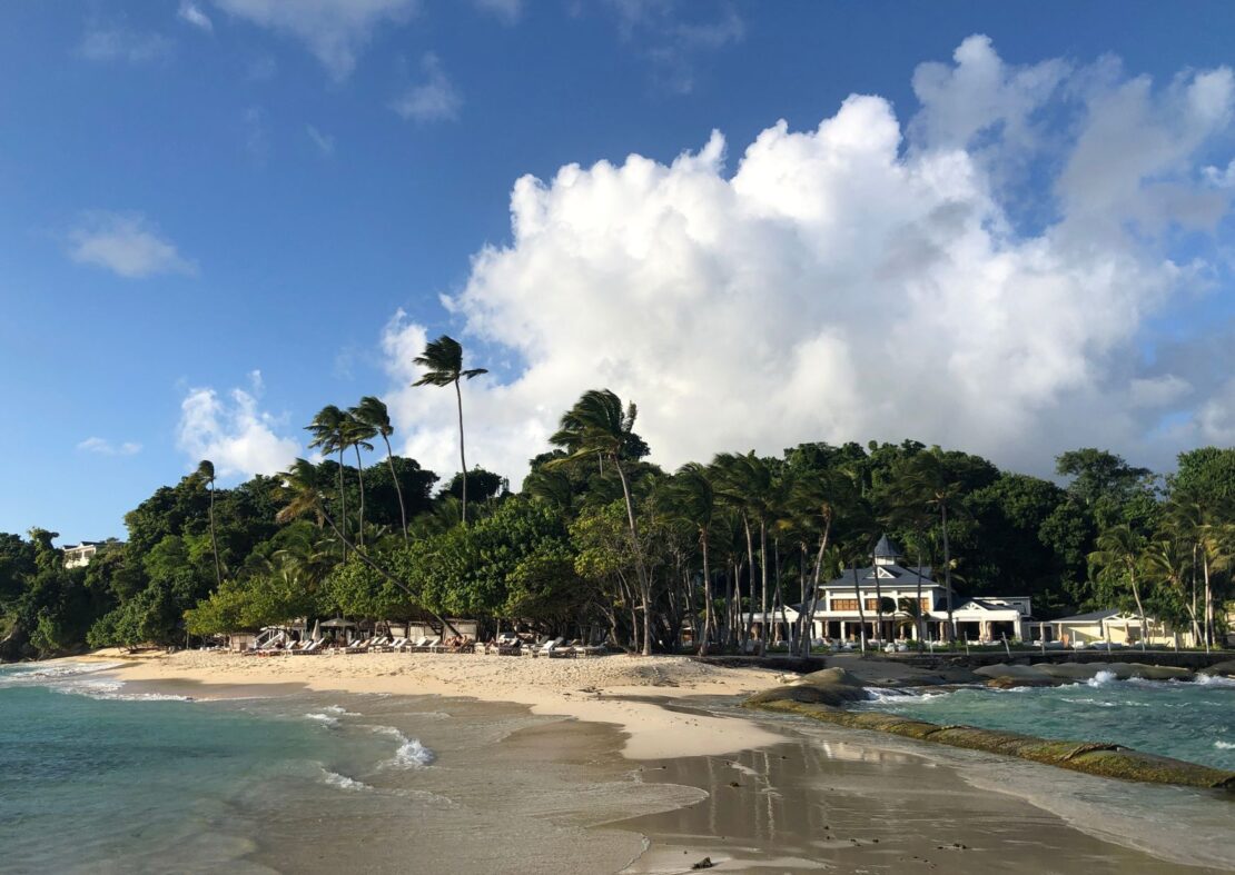 Cayo Levantado Beach in the Dominican republic 