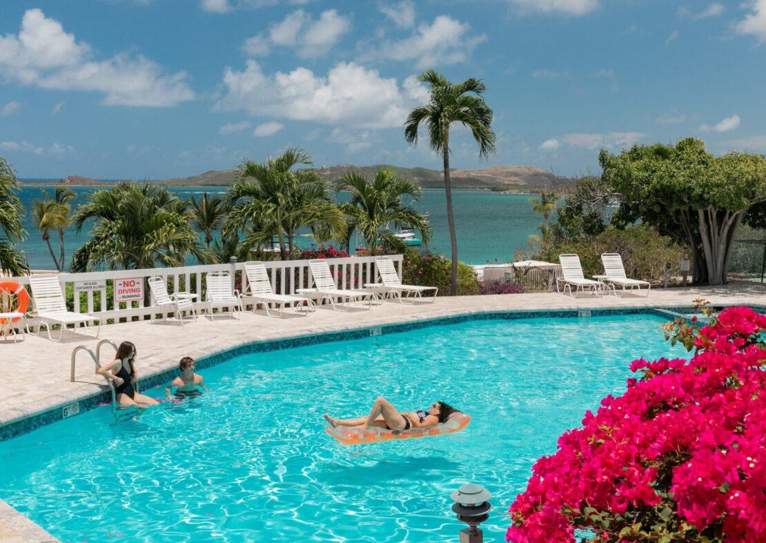 Secret Harbour Beach Resort outdoor pool 