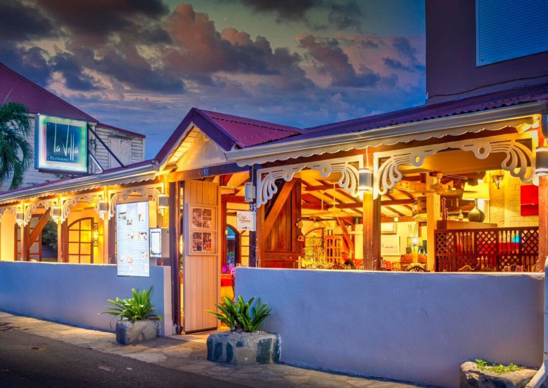 La Villa Restaurant Grande Case, St Martin