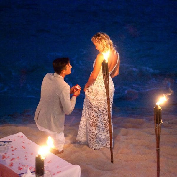 Proposing in St Maarten